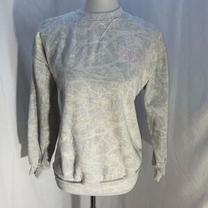 Victoria Secret PINK camo sweatshirt light woodland XS